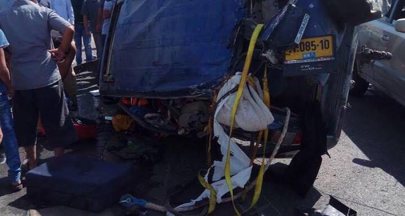 6 إصابات في حادث سير بين مركبتين شرق بيت لحم