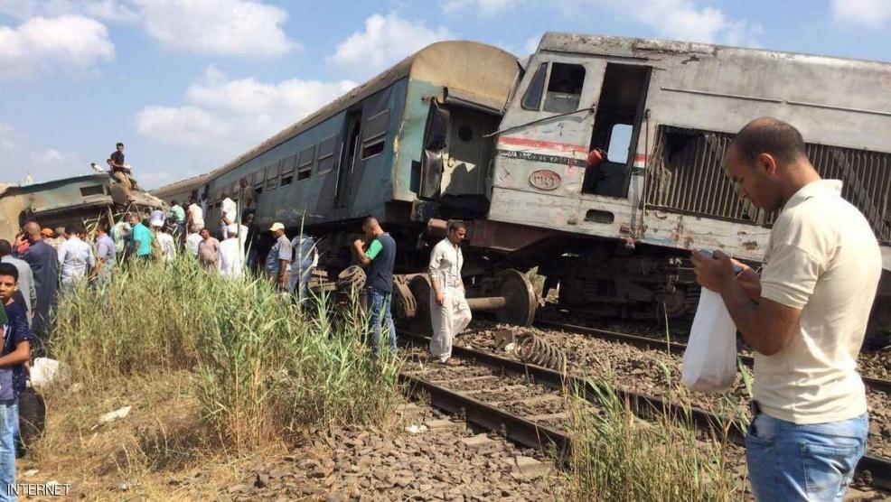 (محدّث) قتلى وجرحى في تصادم قطارين قرب الإسكندرية