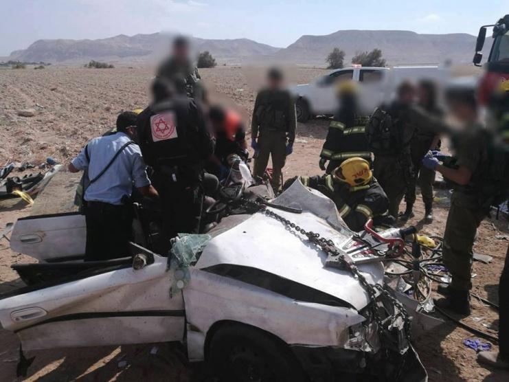 7 إصابات في حادث سير على طريق البحر الميت