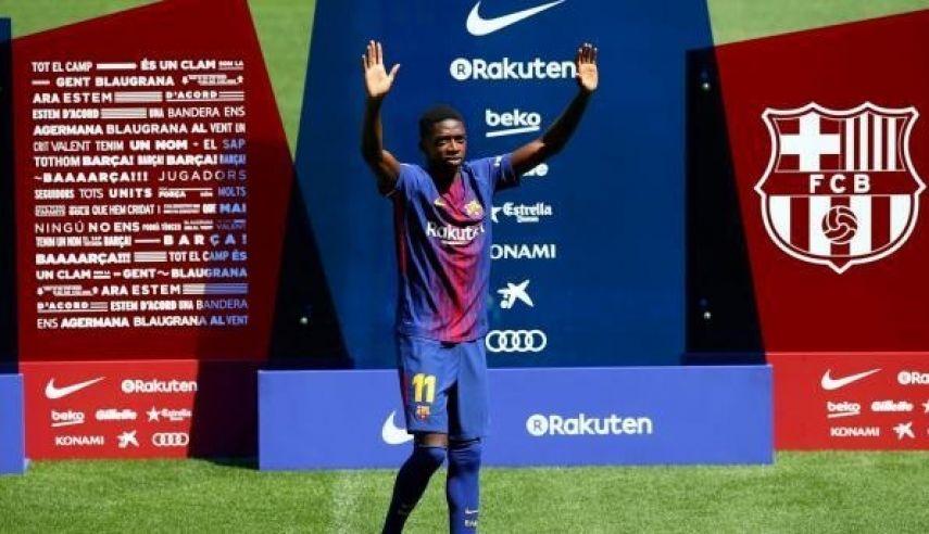 برشلونة يقدم ديمبلي في