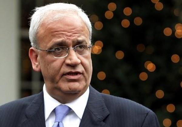 عريقات: مستعدون لمواصلة العمل مع إدارة ترامب لتحقيق خيار الدولتين