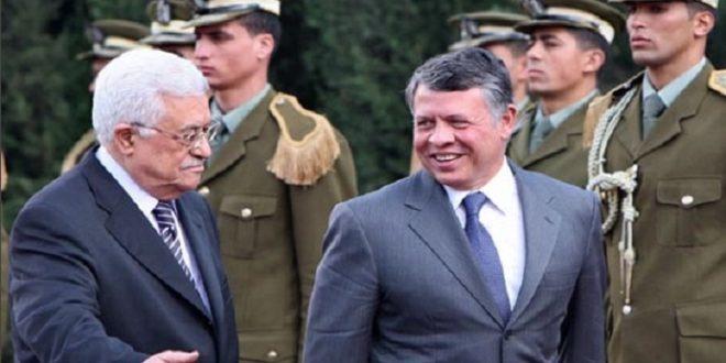 الرئيس عباس يستقبل اليوم العاهل الاردني برام الله