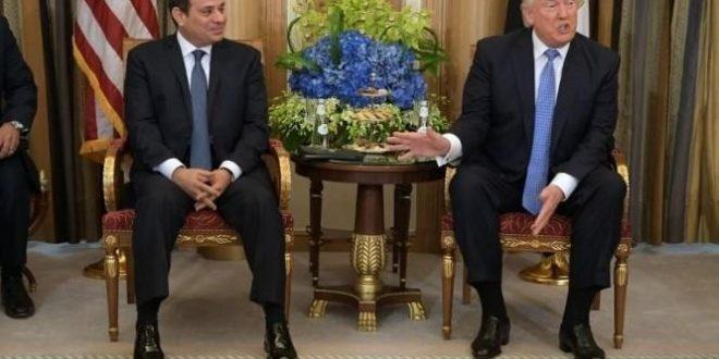 ترامب يتعهد للسيسي بإعادة النظر في استئناف المساعدات العسكرية