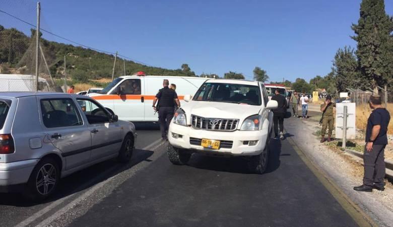 مستوطن يدهس طالبة أمام جامعة فلسطين التقنية في العروب