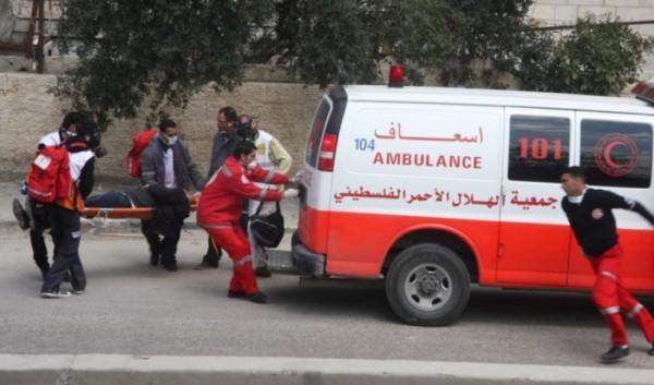 إصابة ثلاثة مواطنين بانهيار صخري في نابلس
