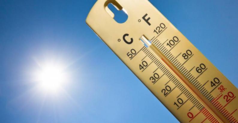 الحرارة فوق المعدل بـ 7 درجات