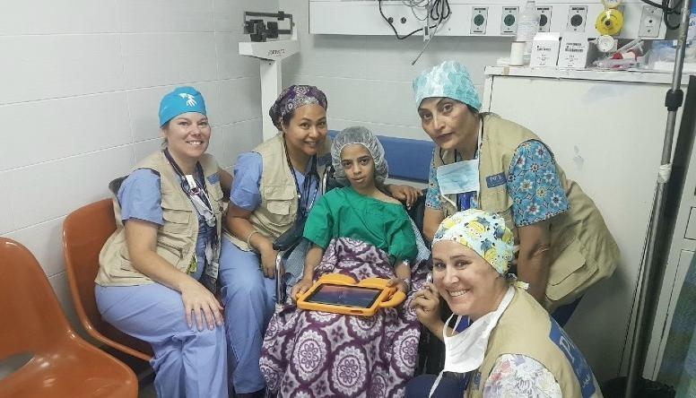 4 وفود طبية تطوعية تجري عمليات لاطفال في الضفة وغزة