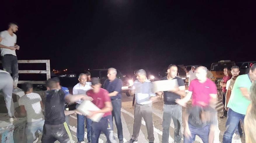 إعادة بناء مدرسة جب الذيب التي هدمها الاحتلال في بيت لحم