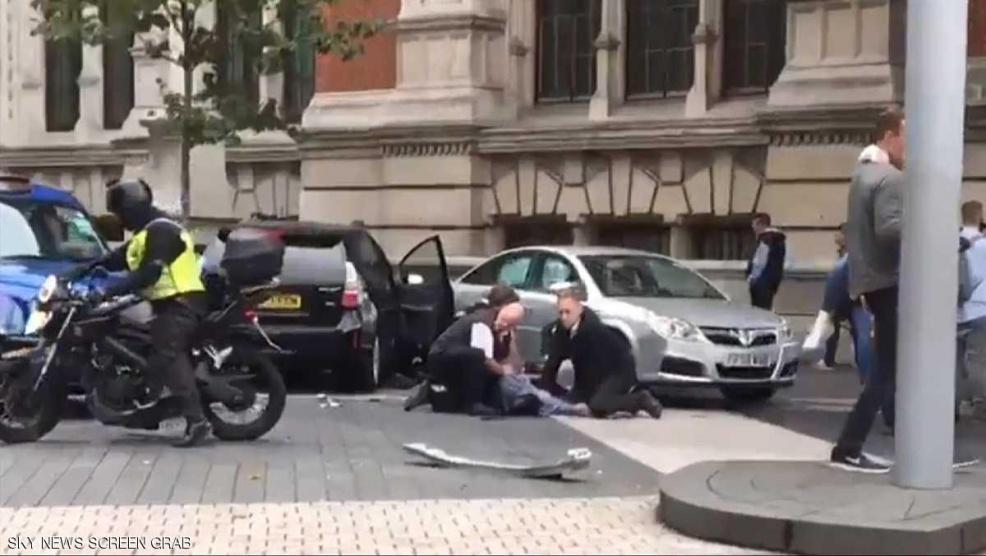 جرحى بحادث دهس وسط لندن.. والشرطة تعتقل مشتبهاً به
