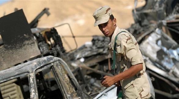 استشهاد 6 رجال امن مصريين بهجوم مسلح