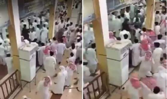 شاهد| مضاربة جماعية داخل مدرسة بمكة وإصابة عدد من الطلاب.. والمتحدث الرسمي يعلق!