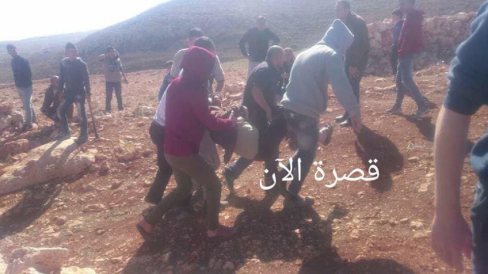 إصابة مواطن خلال تصدي أهالي قصرة لاقتحام مستوطنين للبلدة