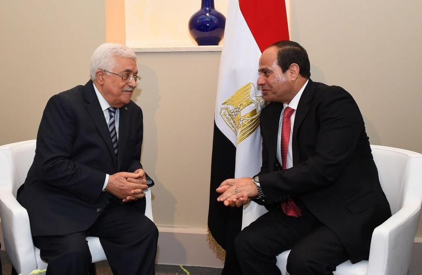 بدء اجتماع الرئيس عباس والسيسي في القاهرة