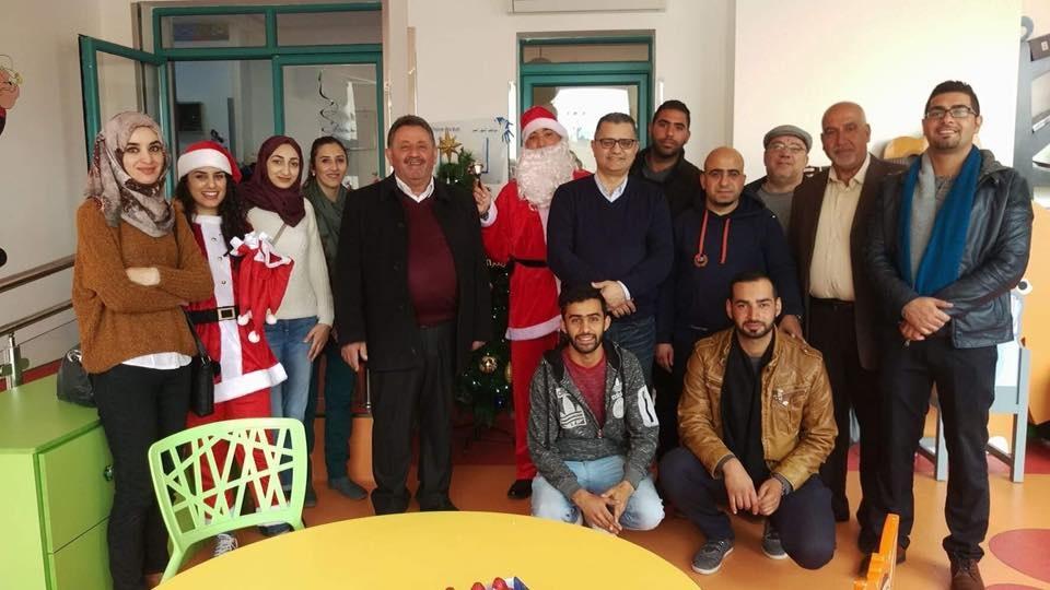 لجنة المهندسين الشباب بيت لحم تنظم زيارة لاطفال مرضى السرطان في مستشفى بيت جالا الحكومي