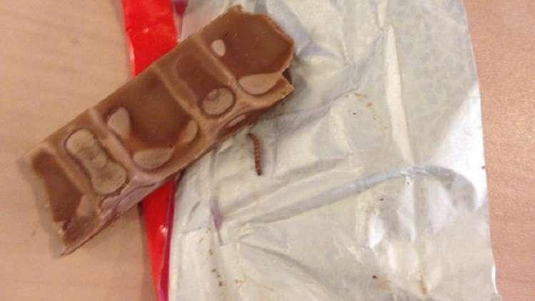بريطانيا... شوكولاتة بالدود هدية من متجر