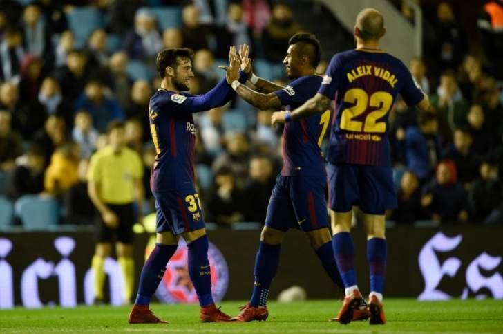 برشلونة يؤجل حسم تأهله بتعادل مع سيلتا فيجو
