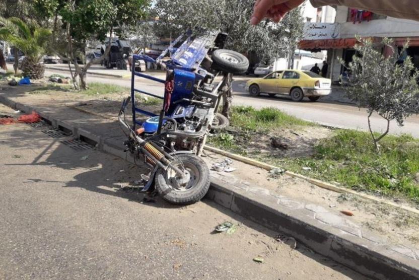اصابة مواطن بجراح خطيرة في حادث سير شمال غزة