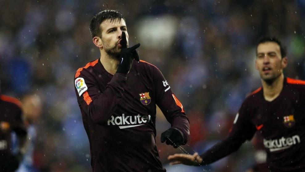 بيكيه ينقذ برشلونة بتعادل مثير أمام إسبانيول