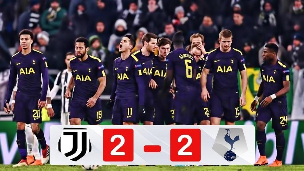 تعادل مثير بين يوفنتوس وتوتنهام في تورينو