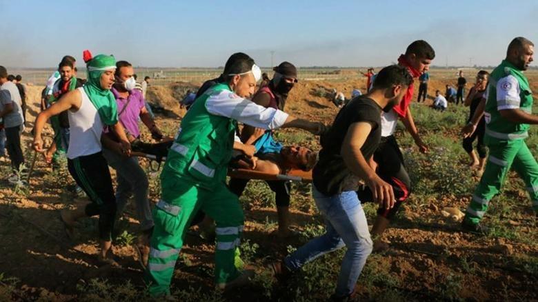 23 اصابة حصيلة مواجهات الجمعة في قطاع غزة