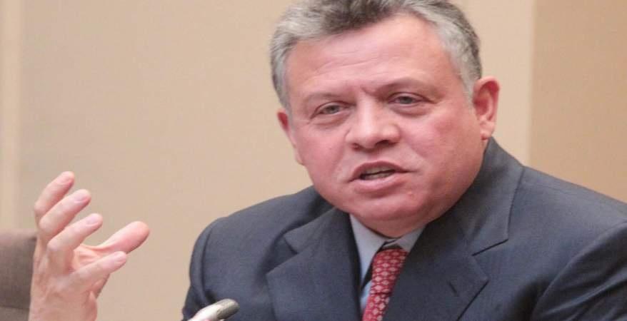 ملك الاردن يدعو لتكثيف الجهود لاعادة اطلاق المفاوضات