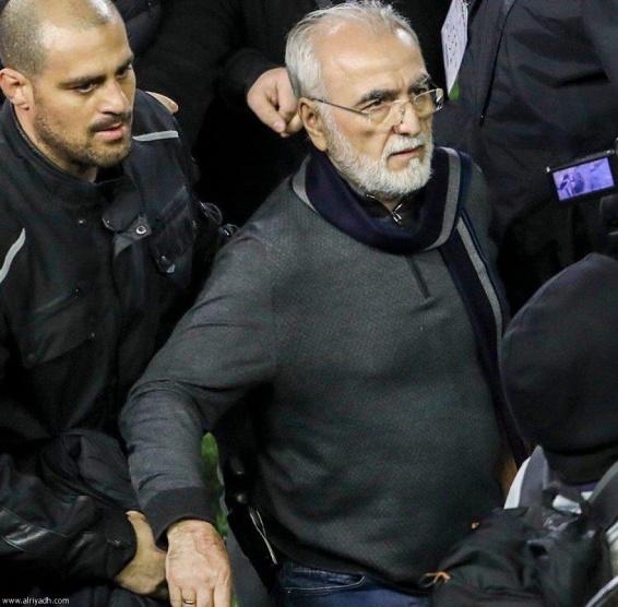 رئيس باوك اليوناني مهدد بالإيقاف 5 سنوات