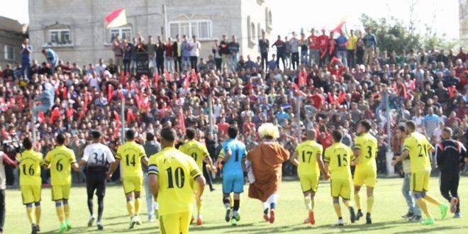 أهلي بيت حانون وخدمات خانيونس فى الممتازة