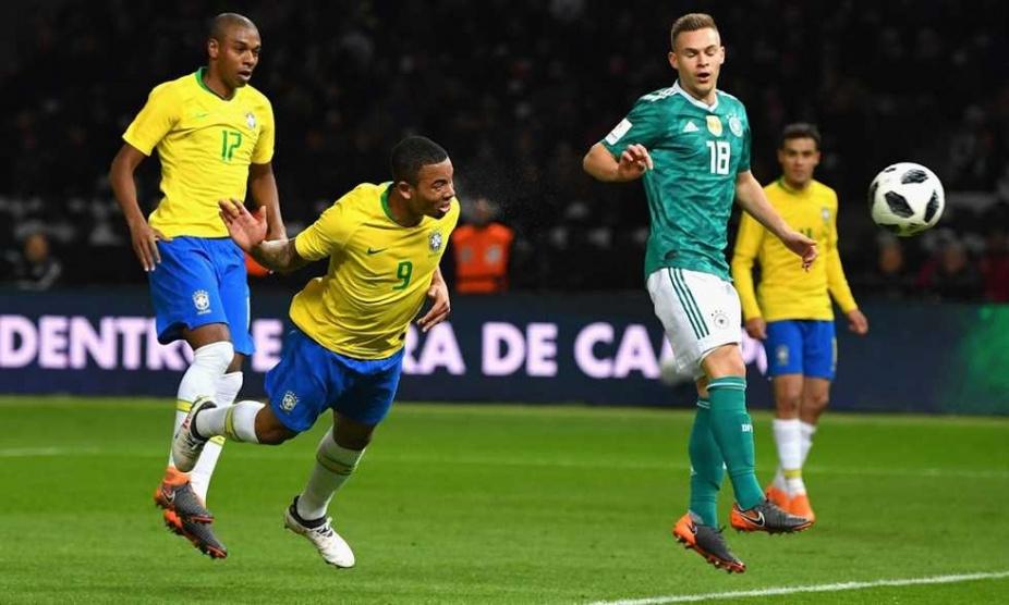 منتخب البرازيل يُعطل قطار ألمانيا بهدف خيسوس