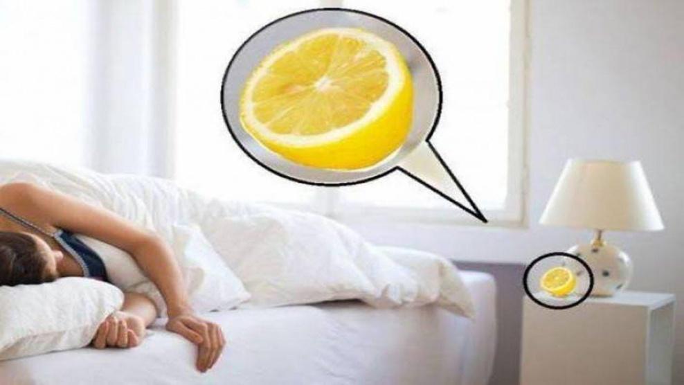 لهذا السبب.. لا تناموا قبل وضع حبة من الليمون الى جانب السرير!