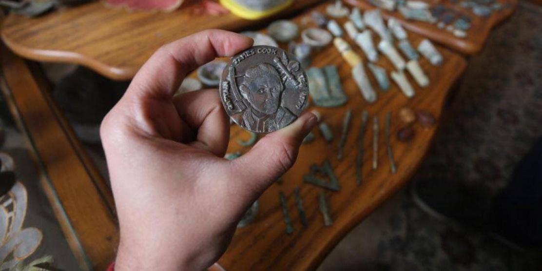 ضبط 114 قطعة اثرية في نابلس