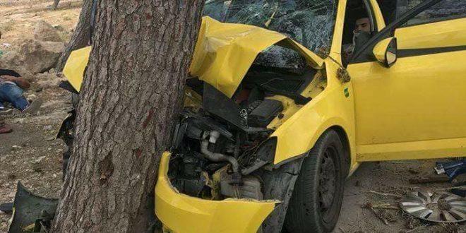 وفاة مواطن وإصابة 4 آخرين بجروح خطيرة في حادث سير شرق بيت لحم