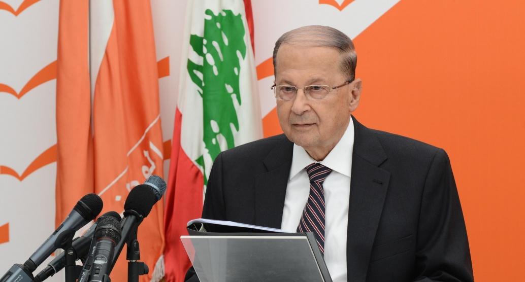 عون يطالب بمواقف عربية عملية بشأن فلسطين