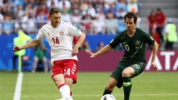 التعادل يحكم موقعة الدنمارك وأستراليا