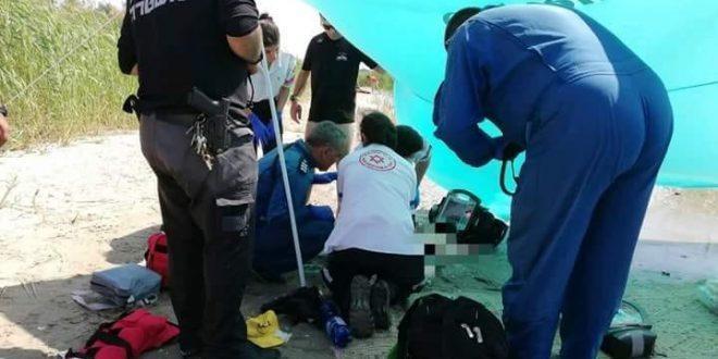 غرق طفلة بأحد شواطئ طبريا وحالتها حرجة