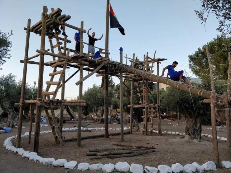 بيت ساحور - مجموعة كشّافة الرعاة تختتم مخيّمها التدريبي التاسع 