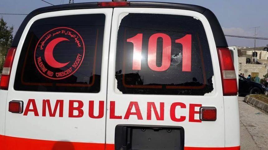 إصابة 8 مواطنين في حادث سير شمال رام الله