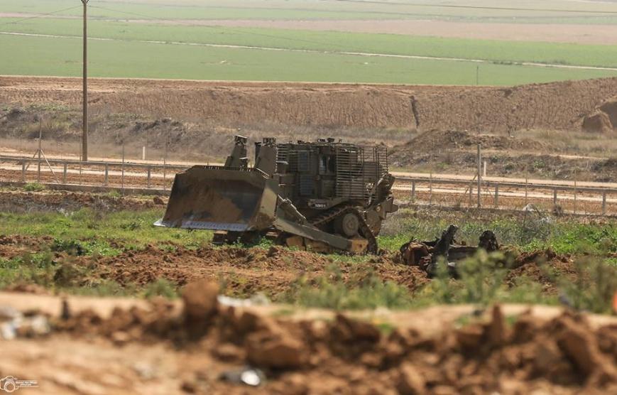 توغل محدود لآليات الاحتلال شرق غزة