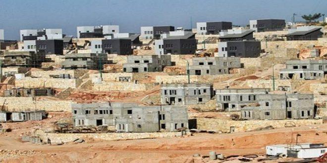تقرير: الضم الزاحف يتواصل وسلطات الاحتلال تصادق على بناء المئات من الوحدات الاستيطانية الجديدة