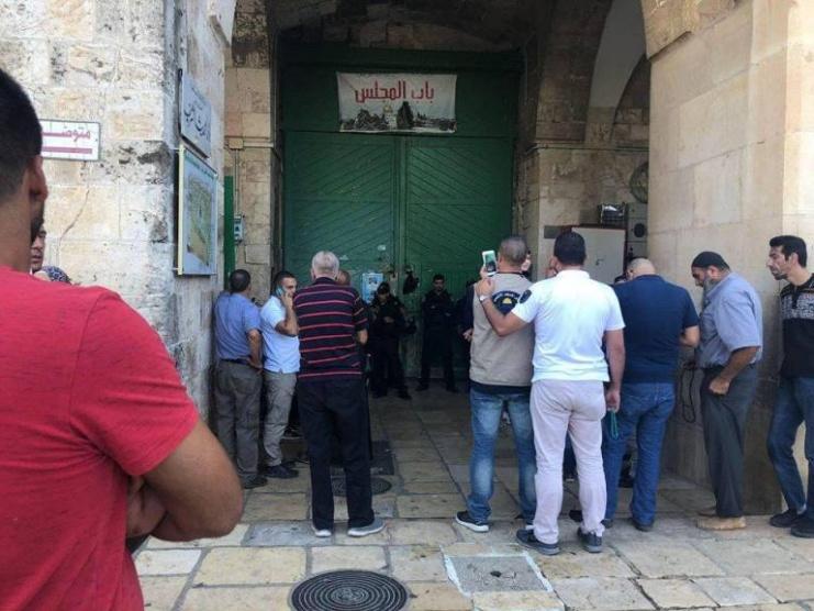 إدانات رسمية لإغلاق الاحتلال أبواب المسجد الأقصى