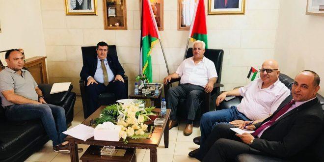 المحافظ البكري يبحث مع نقابة الاطباء سبل انجاح المؤتمر الطبي الدولي السابع