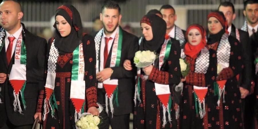 تحت رعاية الرئيس.: حفل زفاف جماعي بنابلس