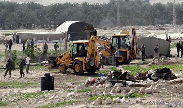 اخطار بهدم 7 مبان في عقبة جبر