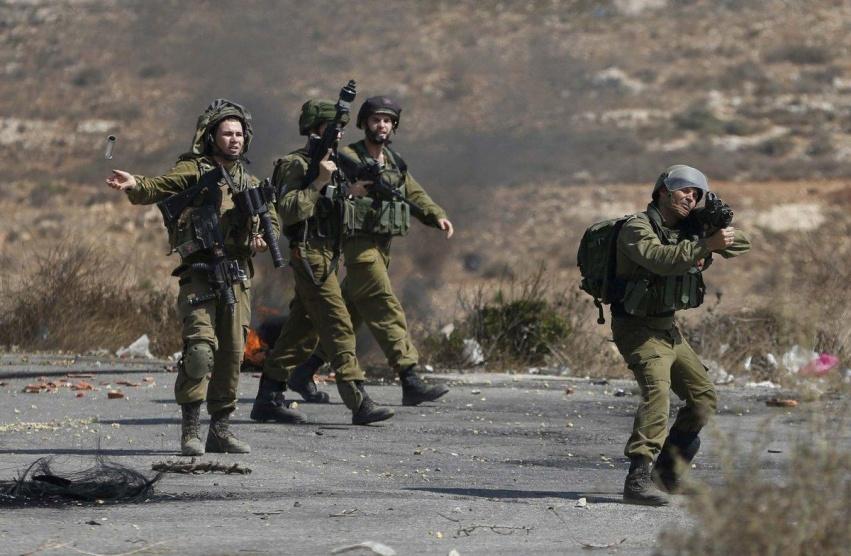 إلقاء عبوة ناسفة صوب موقع عسكري إسرائيلي برام الله