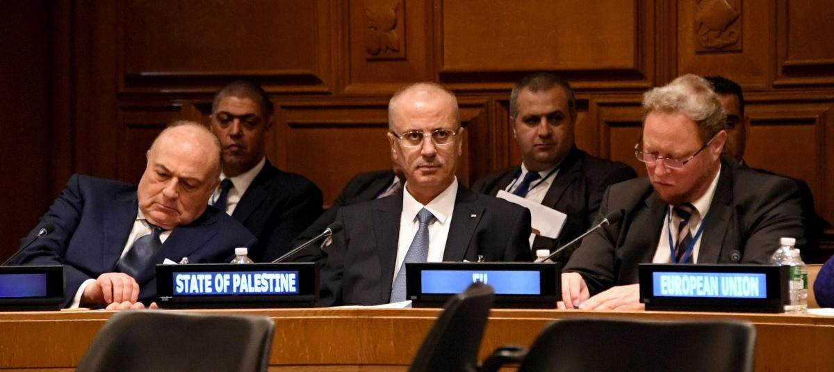  ​الحمد الله للمانحين: نحن البوابة الوحيدة لتنفيذ المشاريع بقطاع غزة