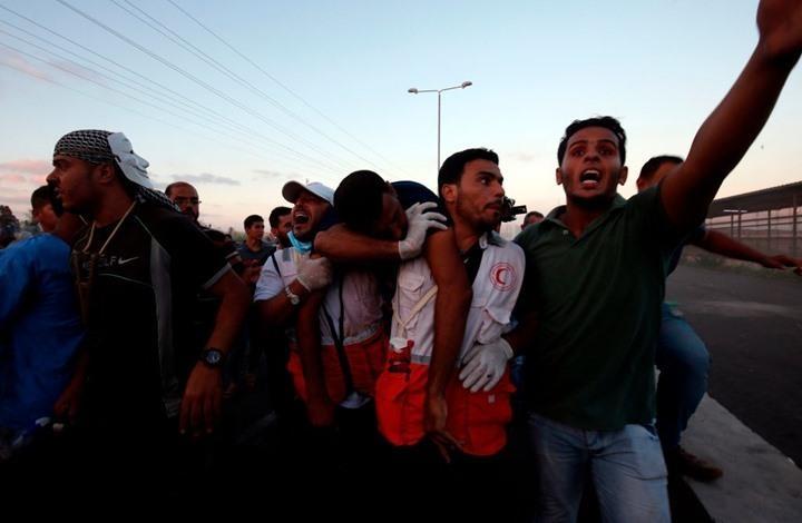 شهيد وإصابات في مظاهرة قرب حاجز بيت حانون