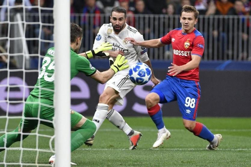  ريال مدريد يسقط في موسكو