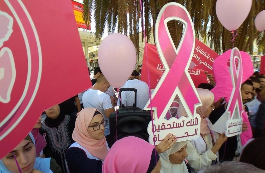 سرطان الثدي أكثر أنواع السرطان انتشاراً بفلسطين