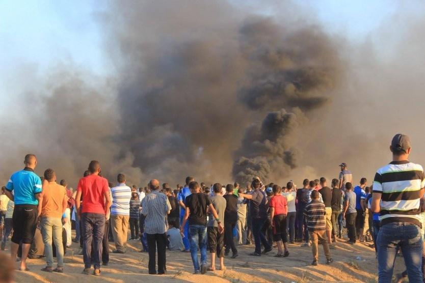 اربع اصابات برصاص الاحتلال في جمعة 