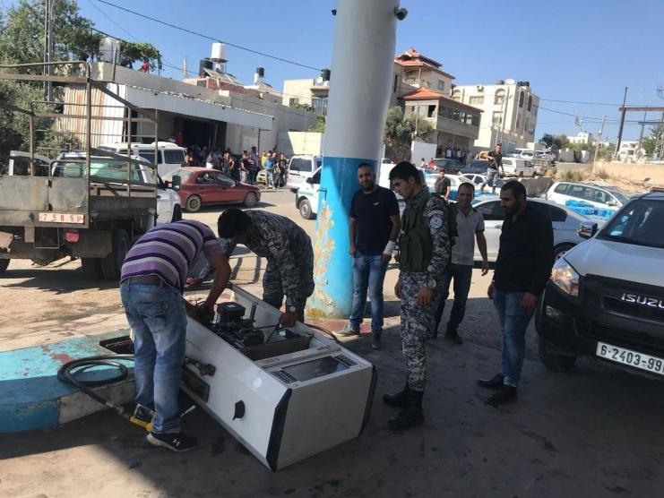 ضبط 2000 لتر سولار مهرب في رام الله