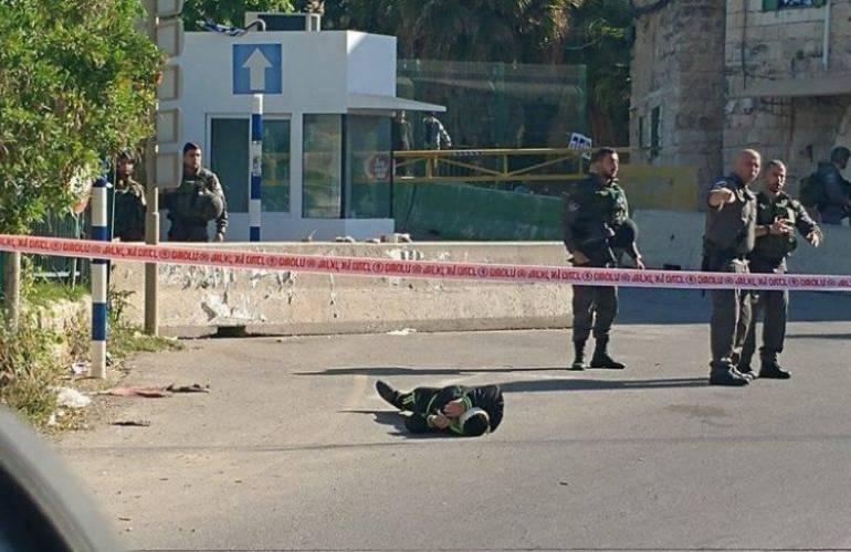 إصابة شاب بزعم طعن جندي بالخليل
